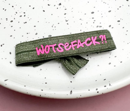 Wotsefack olivkhaki pink
