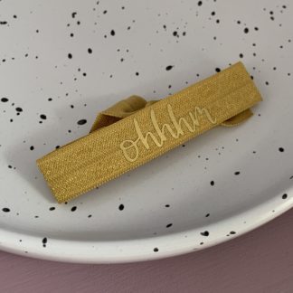 Ohhhm Armband senfgelb/ gold