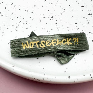 Wotsefack olivkhaki gold