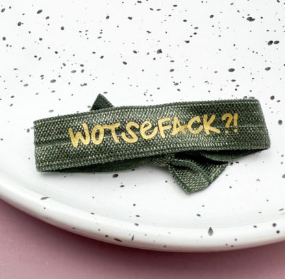 Wotsefack olivkhaki gold