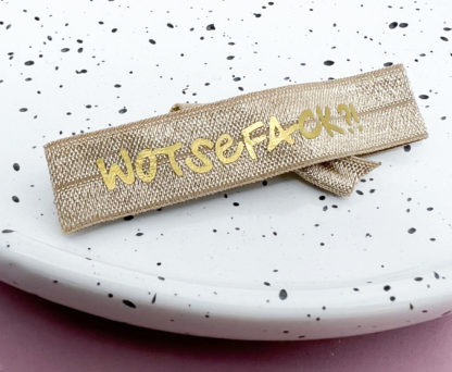 Wotsefack sand/ gold