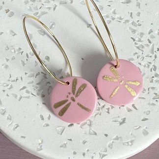 Creolen Libelle Rosé Gold