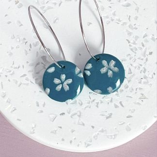 Sakura Petrol Silber Resin