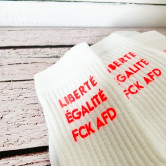 Socken Liberté Egalité fck AfD
