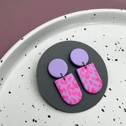 Statement Leo lavendel/ neonpink 2